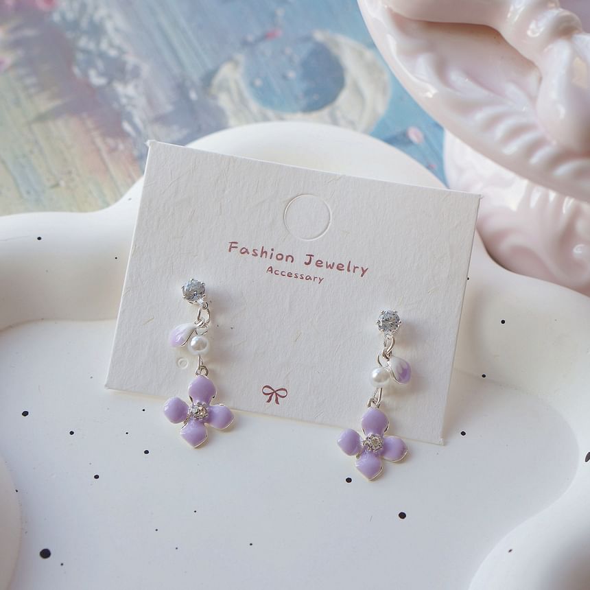 Floral / Clip Earring Dangle On