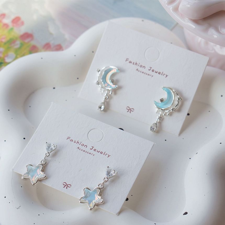 Earring Stud Asymmetrical