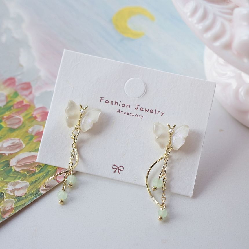 Earring Butterfly Dangle