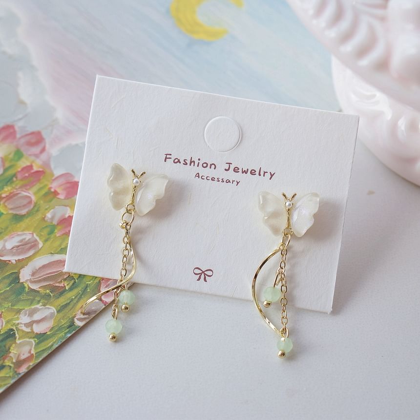 Earring Butterfly Dangle