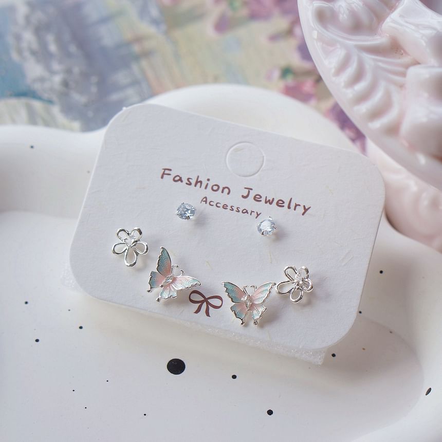 Earring Stud Butterfly