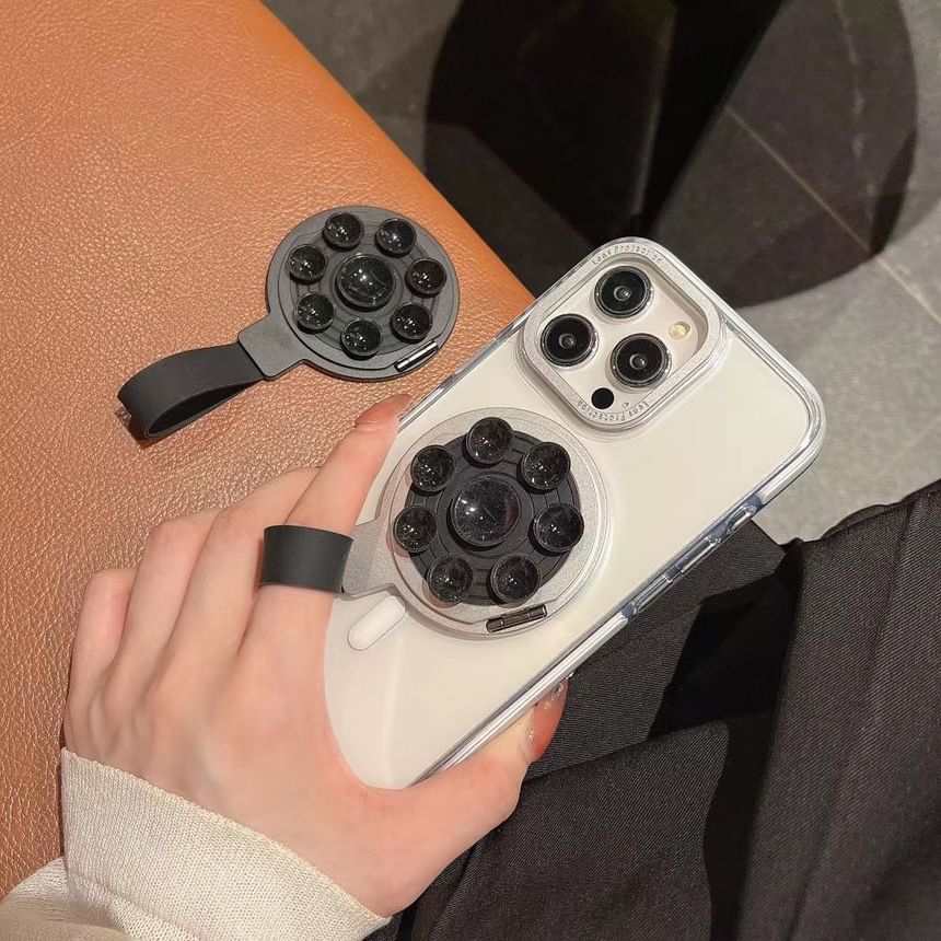 MagSafe) Suction Magnetic (Compatible Strap Stand Finger with