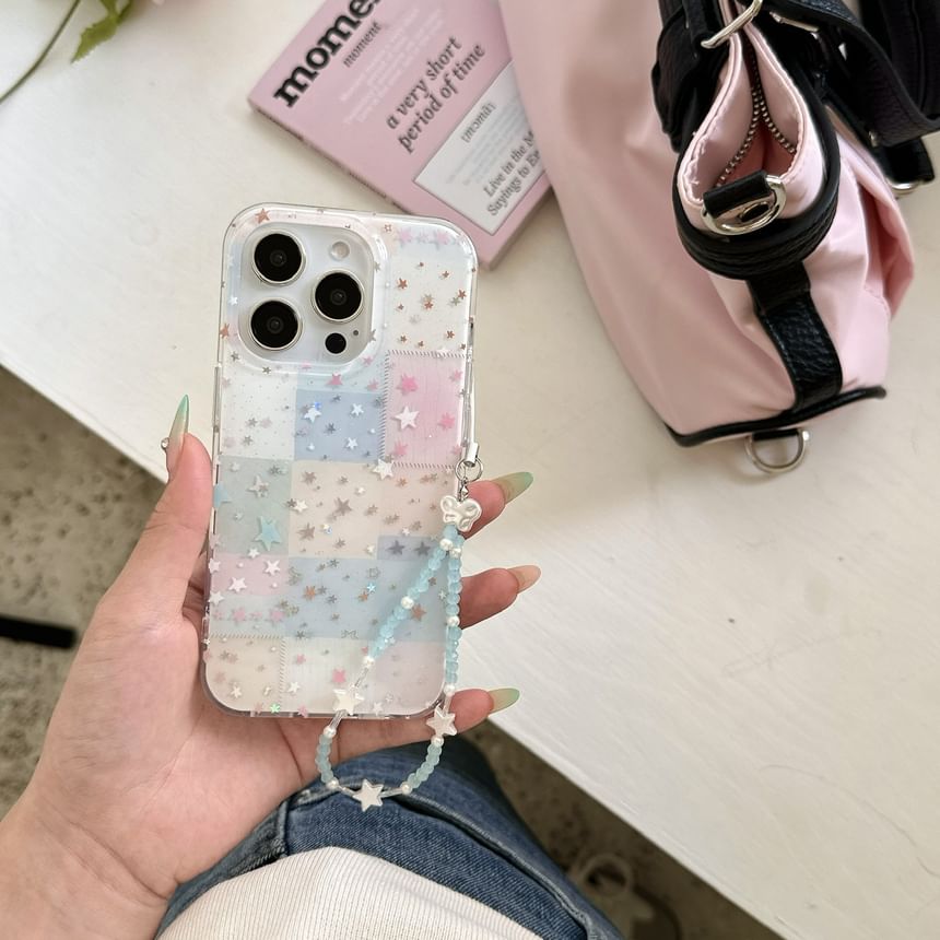 Strap Case / Phone Set Checker Star