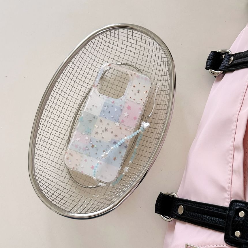 Strap Case / Phone Set Checker Star