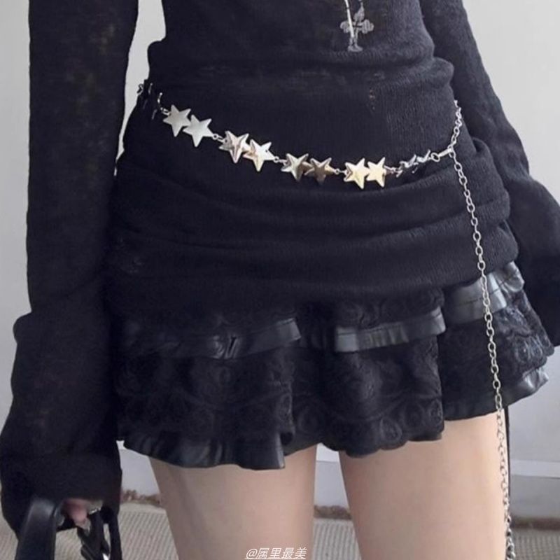 Belt Waist Star Chain