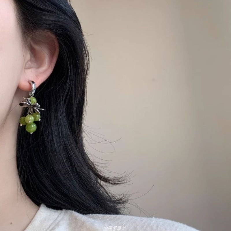 Earring Grape Drop