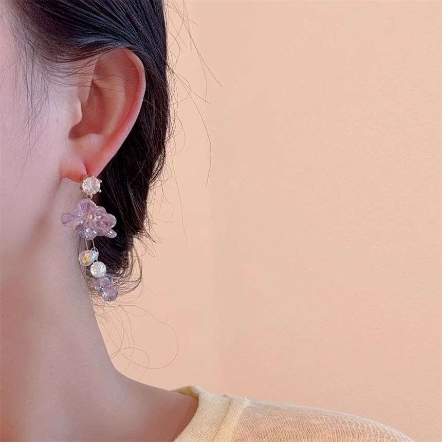Dangle Floral Earring