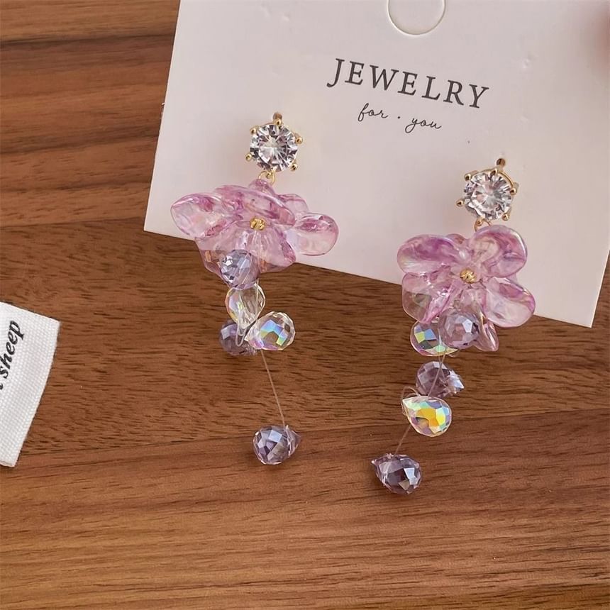 Dangle Floral Earring