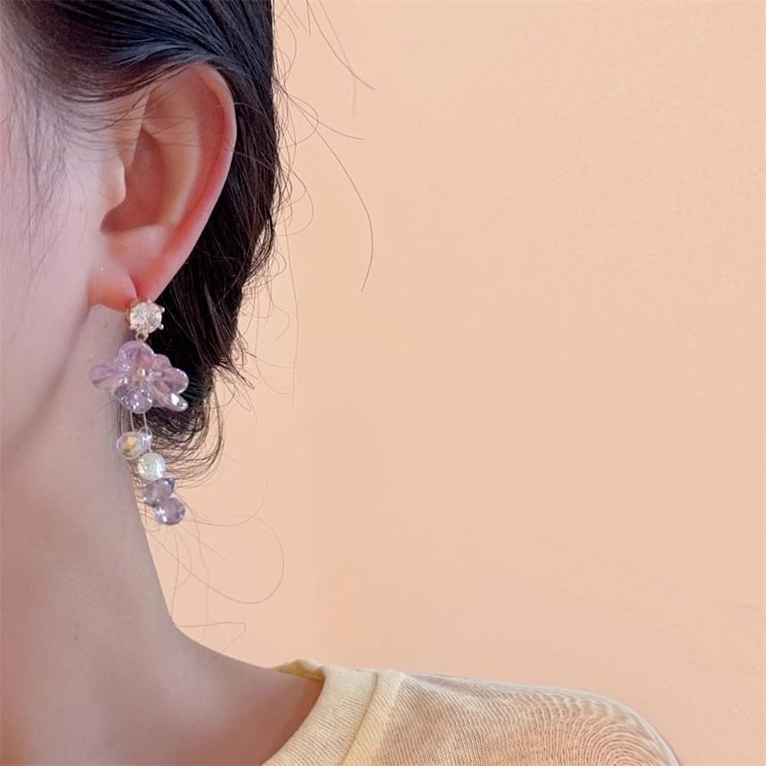 Dangle Floral Earring