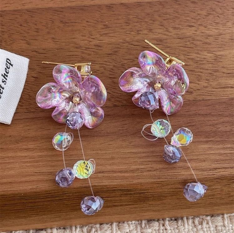 Dangle Floral Earring