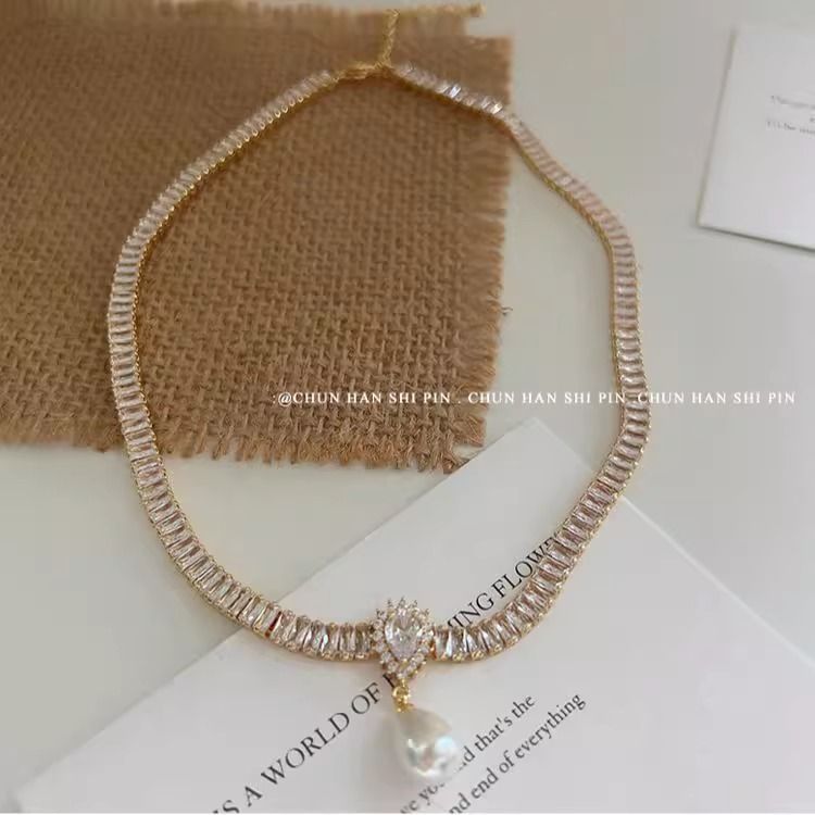 Necklace Faux Pearl