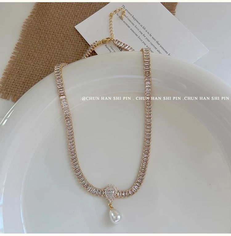 Necklace Faux Pearl