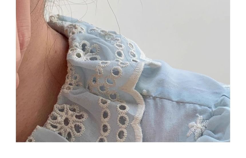 Earring Water Drop Glazed Leverback