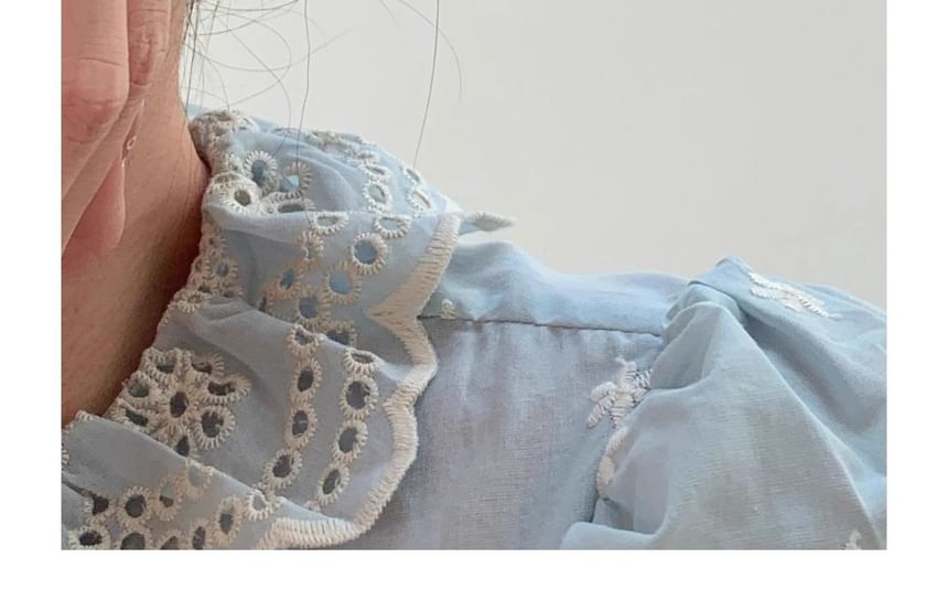 Earring Water Drop Glazed Leverback