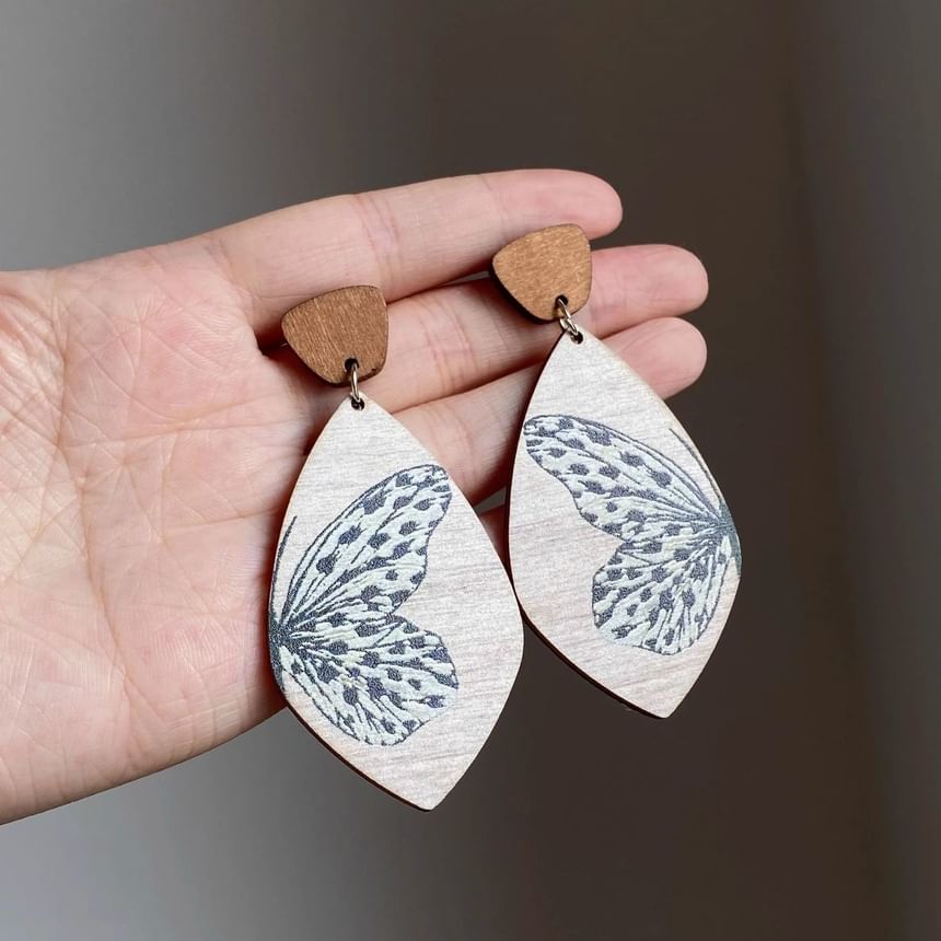 Dangle Butterfly Earring