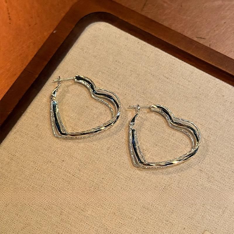 Earring Hoop Heart