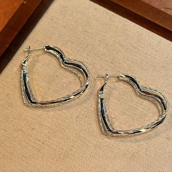 Earring Hoop Heart