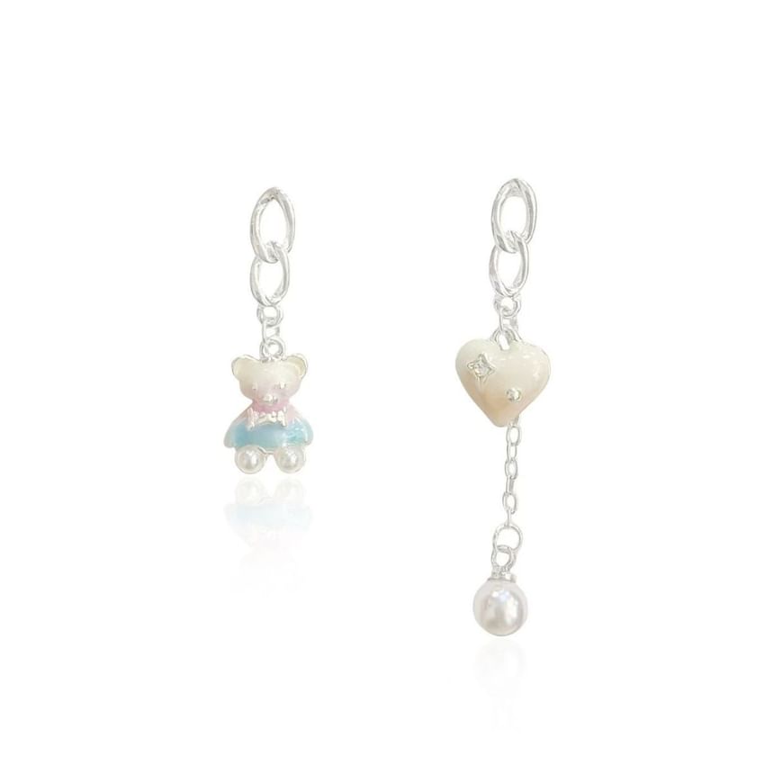 Dangle Asymmetrical Earring Bear