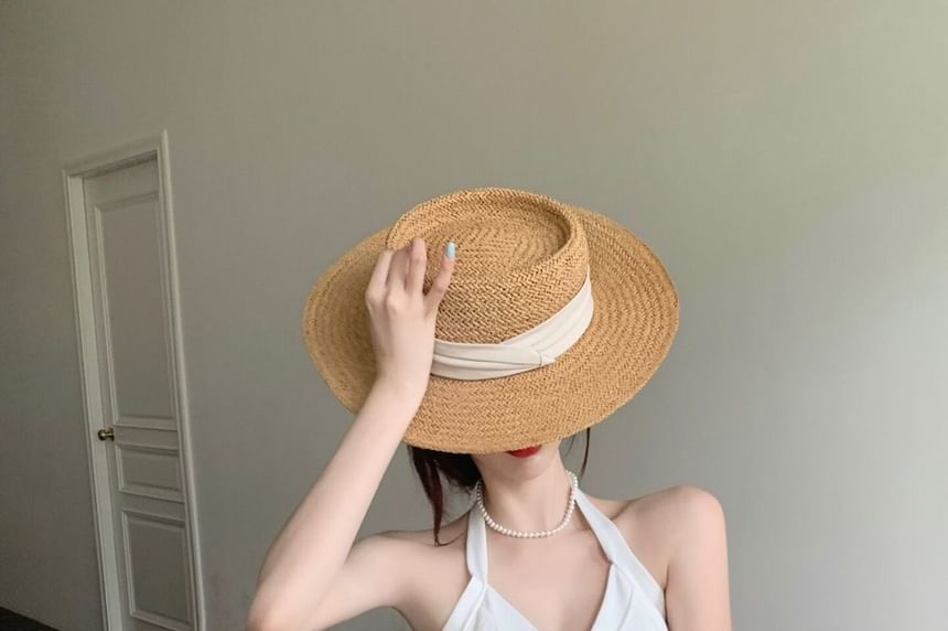 Halter Ruched Sleeveless Dress Mini