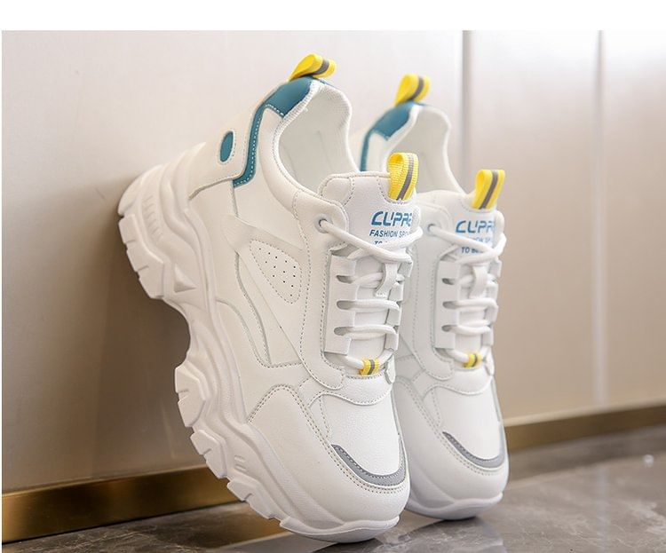 Wedge Platform Hidden Sneakers Panel