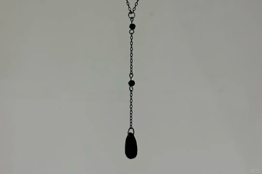 Necklace Station Chain Faux Crystal