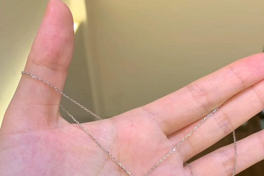 Rhinestone Necklace Pendant