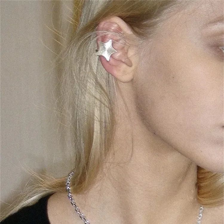 Ear Star Asymmetrical Cuff