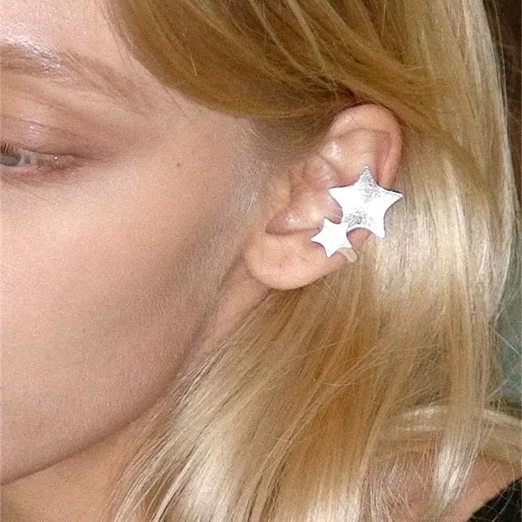 Ear Star Asymmetrical Cuff