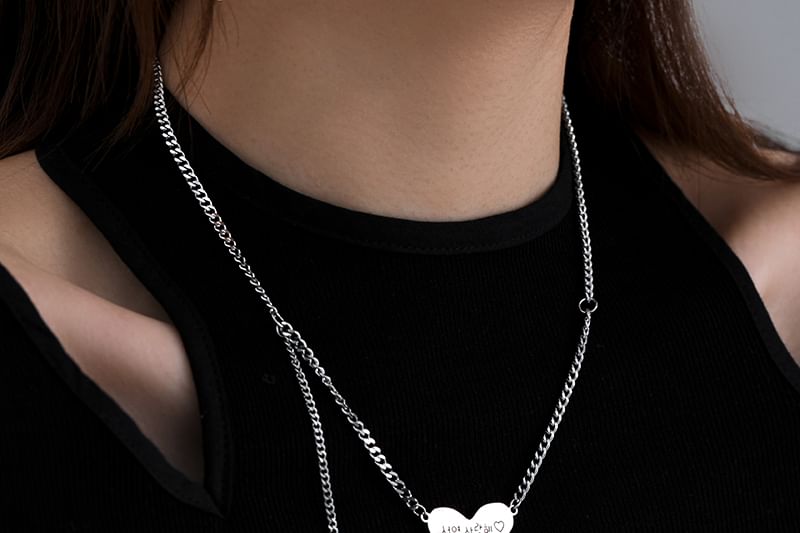 Pendant Heart Necklace