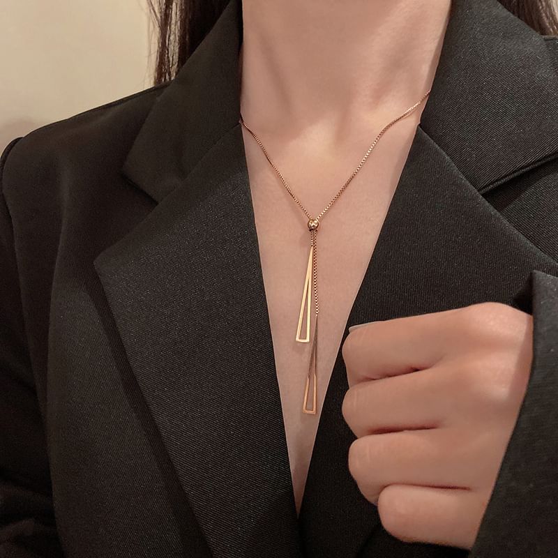 Triangle Necklace Pendant