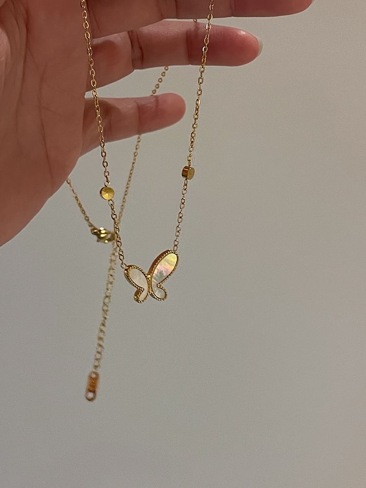 Pendant Necklace Butterfly