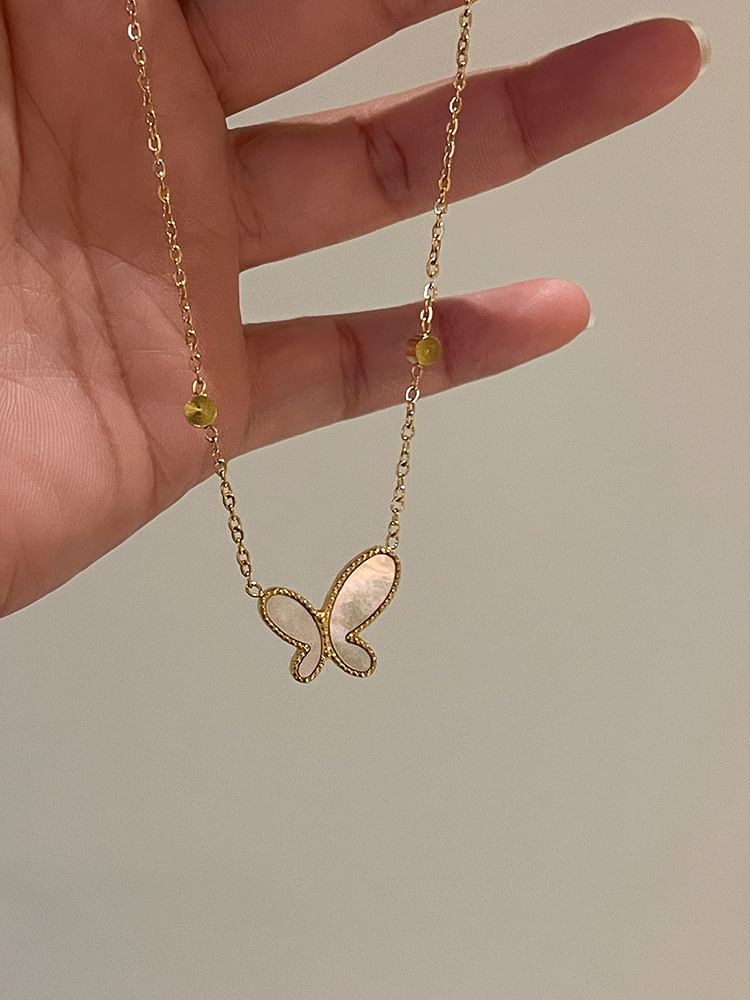 Pendant Necklace Butterfly
