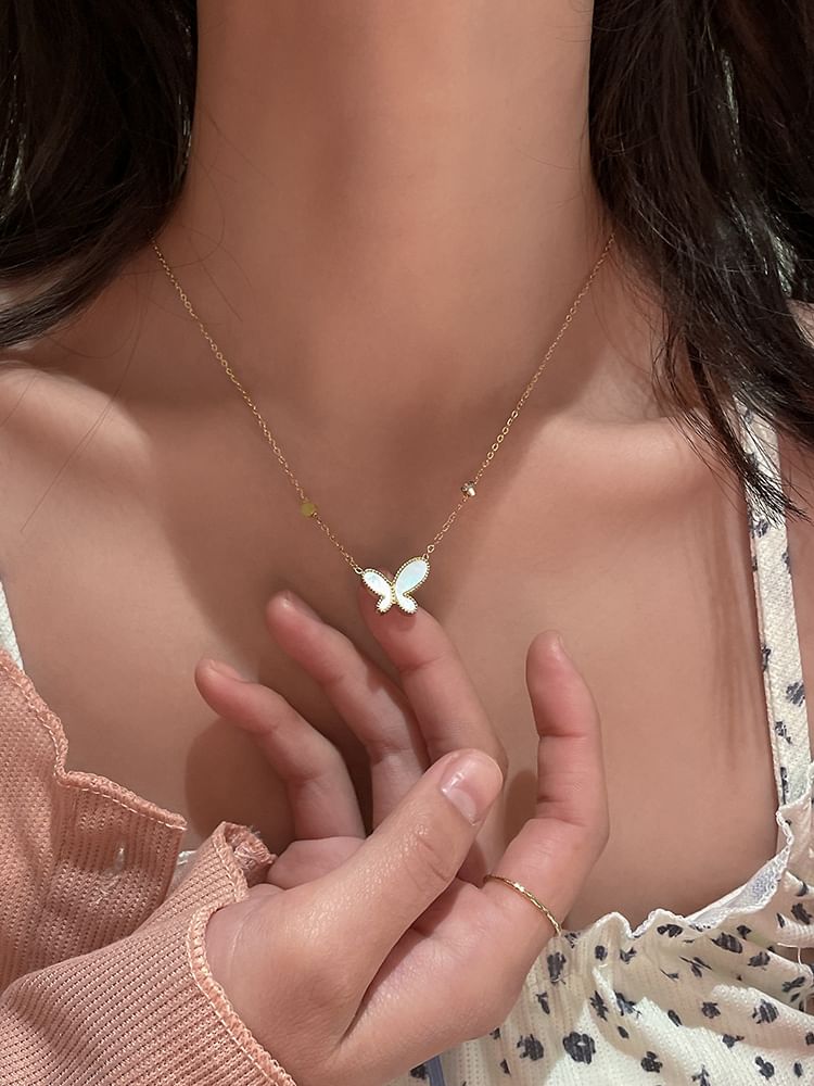 Pendant Necklace Butterfly