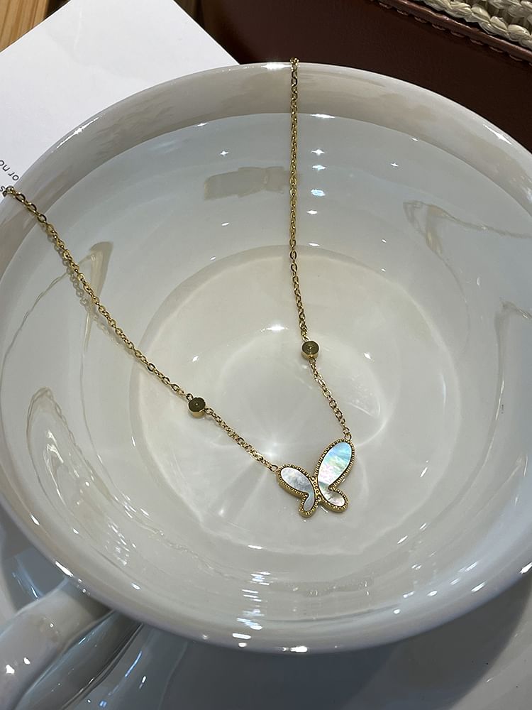 Pendant Necklace Butterfly