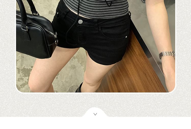 Tube Crop Striped Top