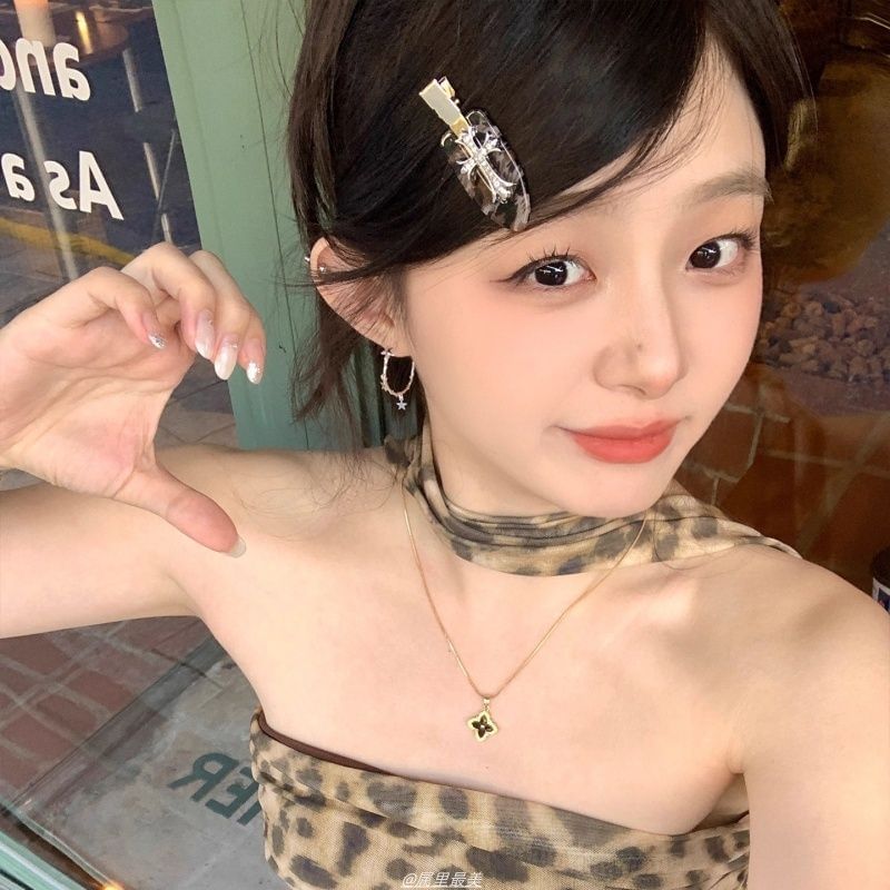 Star Earring Hoop Alloy