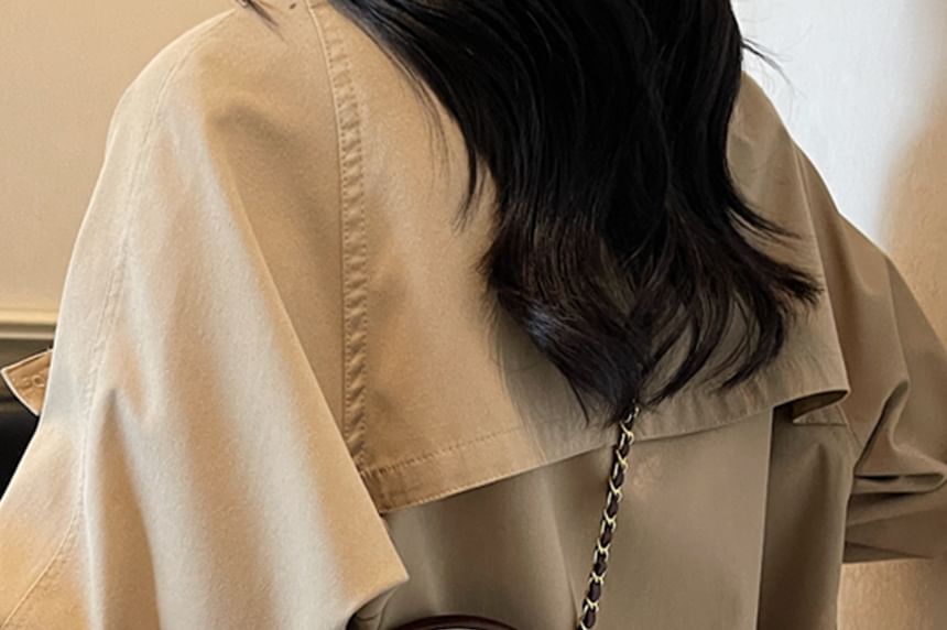 Leather Strap Quilted Crossbody Chain Faux Bag