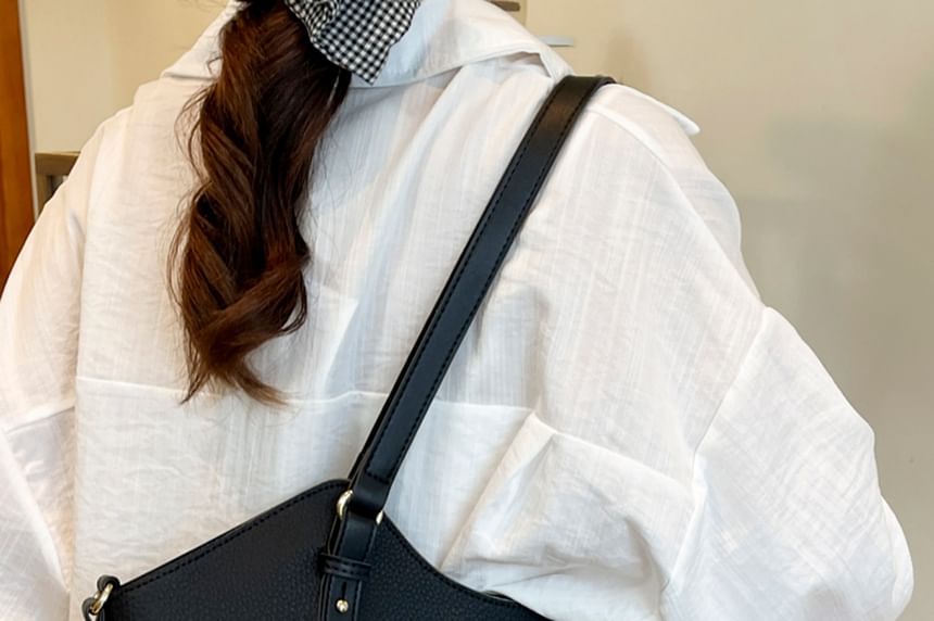 Tote Leather Faux Bag