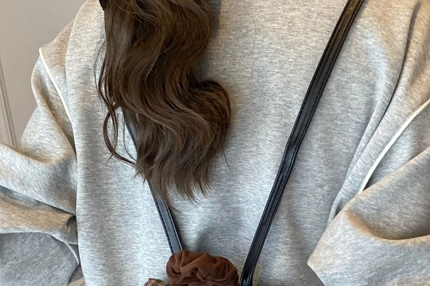 Panel Dotted Small Backpack Floral Ruffle