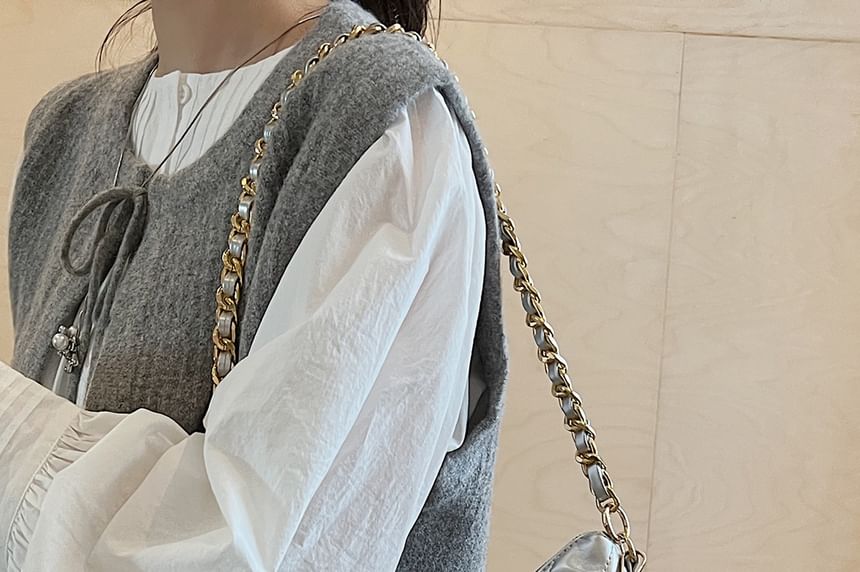 Crossbody Quilted Bag Chain