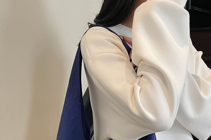 Tie-Up Plain Shopper Bag