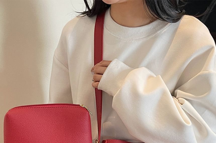 Shoulder Bag Pouch Faux Leather With