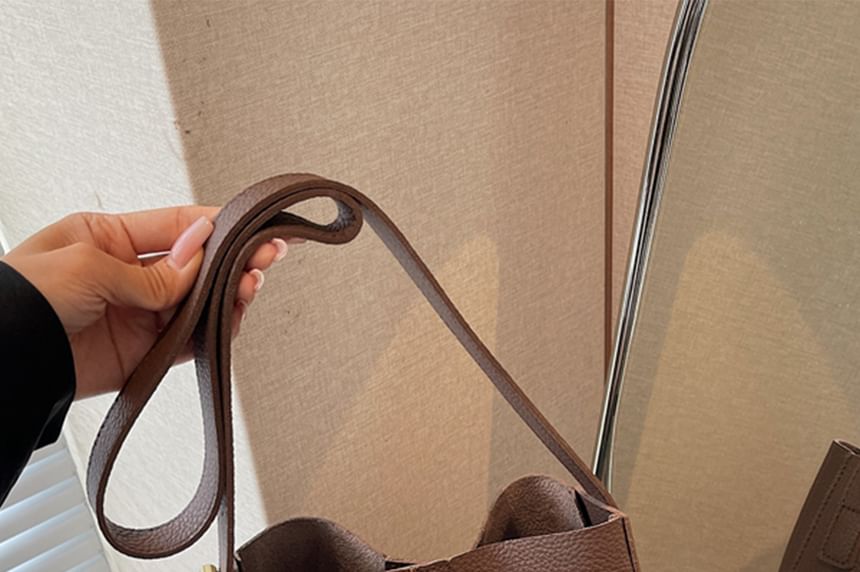 Shoulder Bag Pouch Faux Leather With