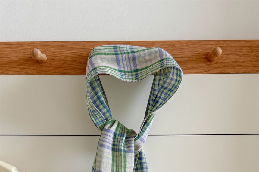 Scarf Plaid Reversible