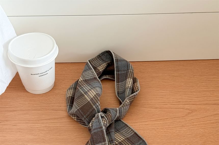 Plaid Scarf