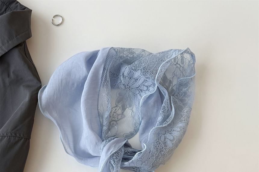 Lace Scarf Lettuce Edge Panel