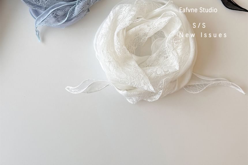 Lace Scarf Lettuce Edge Panel