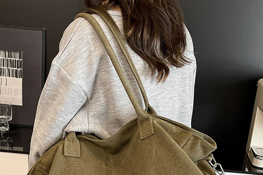 Crossbody Tote Canvas Bag