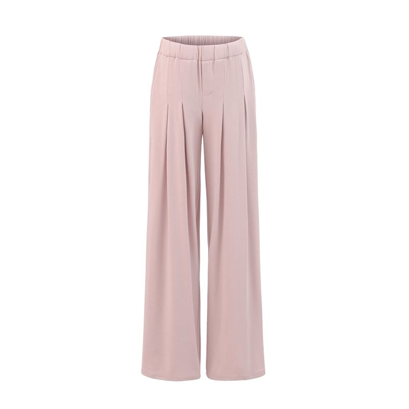 Off-Shoulder Asymmetric Neck Long-Sleeved Tee