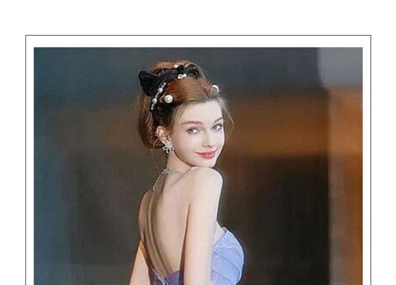 Panel A-Line Tiered Strapless Gown Mesh Evening